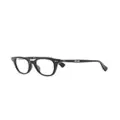 Kenzo round-frame logo glasses - Black