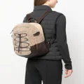 Brunello Cucinelli shearling-trim leather backpack - Brown