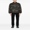 izzue camouflage-print padded jacket - Multicolour