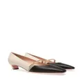 Bally two-tone leather pumps - Neutrals