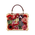 Dolce & Gabbana Dolce Box floral-appliqué tote bag - Red