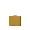 CHANEL Pre-Owned 2000 CC-stitch leather wallet - Yellow