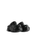 Balenciaga x Crocs Hardcrocs platform mules - Black