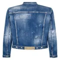 Dsquared2 distressed denim jacket - Blue