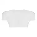 Dsquared2 slogan-print crop T-shirt - White