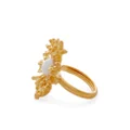 Kenneth Jay Lane coral-reef ring - Gold
