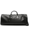SANDRO metallic-logo luggage bag - Black