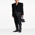 Balmain Spencer star-embroidered jacket - Black