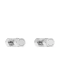 Balenciaga Garage screw earrings - Silver