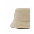 Burberry embroidered logo bucket hat - Neutrals