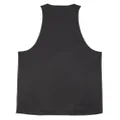 Saint Laurent sleeveless satin-finish silk blouse - Black