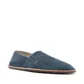 Brunello Cucinelli slip-on twill loafers - Blue