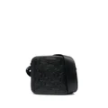 Karl Lagerfeld K/Loom leather crossbody bag - Black