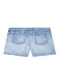 Diesel Bmbx-Ken-37 denim-print swim shorts - Blue