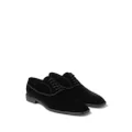 Jimmy Choo Foxley velvet Oxford shoes - Black