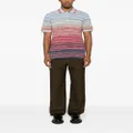 Missoni space-dyed polo shirt - Blue