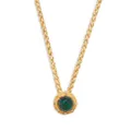 Kenneth Jay Lane gemstone-embellished necklace - Gold