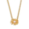 Kenneth Jay Lane coral-reef necklace - Gold