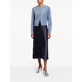Vince textured buttoned cardigan - Blue