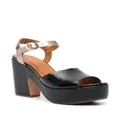 Chie Mihara Jerick 115mm leather sandals - Black