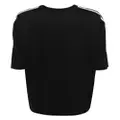 adidas signature 3-Stripes logo T-shirt - Black