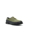 Camper Pix lace-up leather shoes - Green