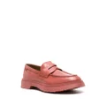 Camper Walden penny-slot leather loafers - Red