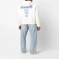 PUMA slogan-print drawstring hoodie - Neutrals
