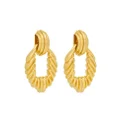 Saint Laurent Link Vintage earrings - Gold