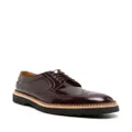 Paul Smith Count leather brogue shoes - Purple