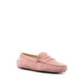 Tod's Gommino Driving suede penny loafers - Pink