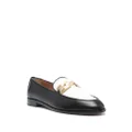 Aquazzura Brandi leather loafers - Black