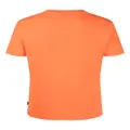 Moschino logo-print cotton T-shirt - Orange