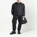 Prada Re-Nylon hooded jacket - Black