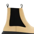 Burberry Creeper leather ankle boots - Neutrals