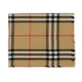 Burberry Vintage Check wool scarf - Brown