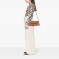 Stella McCartney Falabella logo-charm MIRUM shoulder bag - Brown