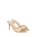Gianvito Rossi Rania 85mm crystal-embellished mules - Neutrals
