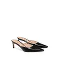 Gianvito Rossi Lindsay 55mm leather mules - Black