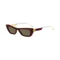 ETRO Bold Pegaso cat-eye sunglasses - Red