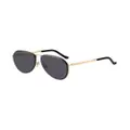 ETRO Luxury pilot-frame sunglasses - Black