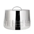 Christofle Graphik insulated silver-plated ice bucket