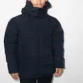 Canada Goose Carson logo-patch puffer jacket - Blue