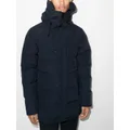 Canada Goose Carson logo-patch puffer jacket - Blue