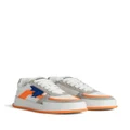 Dsquared2 Canadian panelled leather sneakers - White