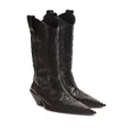 Balmain Dan Patchwork 65mm Western boots - Black