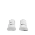 Burberry Box logo-debossed leather sneakers - White