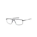 Oakley rectangle-frame glasses - Blue