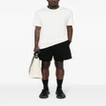 Jil Sander cotton track shorts - Black