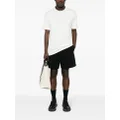 Jil Sander cotton track shorts - Black